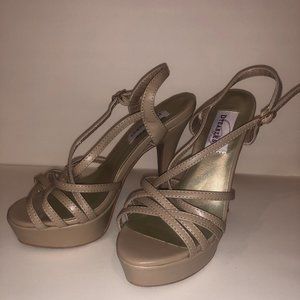 Nude Slingback Pumps